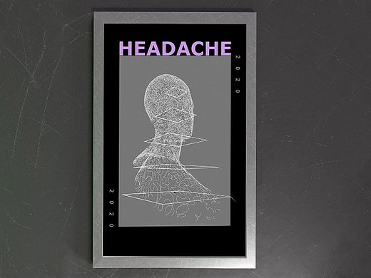#影像交互// headache - dissolve //#2020#可视化
