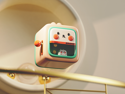 TANGENTDESIGN-方兔子存钱罐