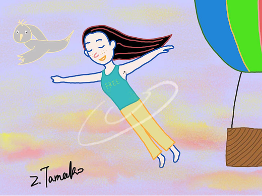 如果一个人看起来很自由……