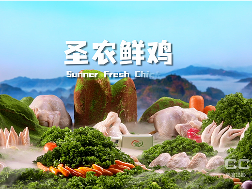 『 视频 』CC食摄X圣农鲜鸡
