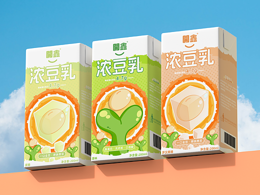 開鑫浓豆乳——浓活力·自然派