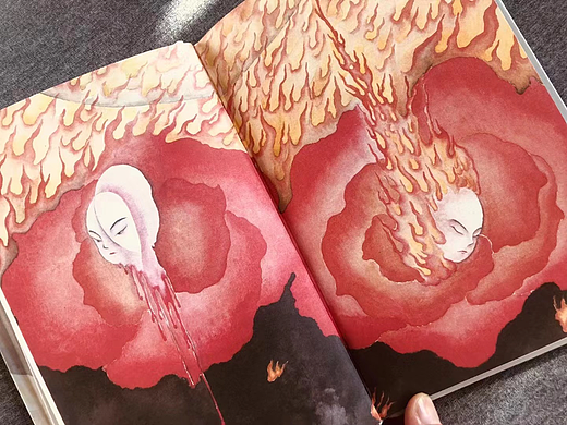 手绘水彩:为诗集配的画