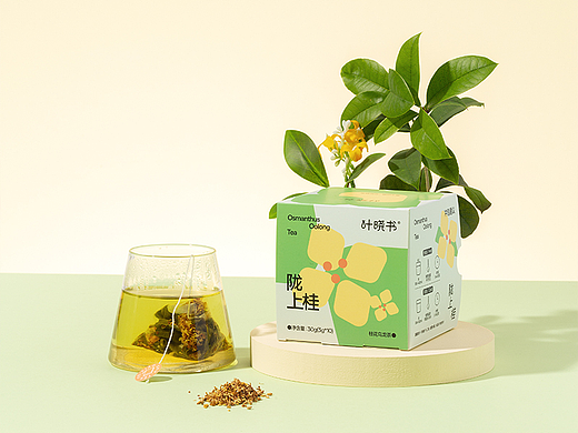 桂花乌龙花茶｜美食摄影&视觉设计