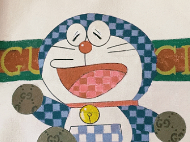 哆啦A梦手绘包包
