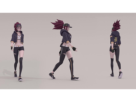 3d动画作品demo