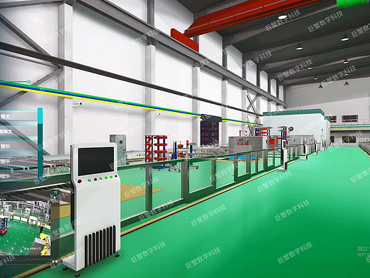 南京3d可视化建模,数字孪生虚拟工厂3D交互模型,智慧城市园区三维仿真模型