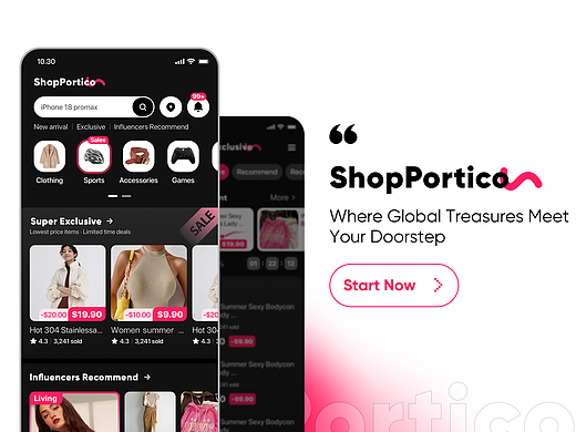 ShopPortico|电商APP创意设计