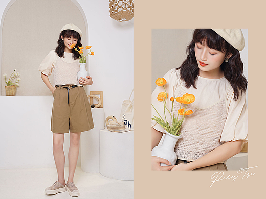 清新复古感的春夏服装手册｜PERCYTSE摄影 
