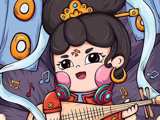 潮流插畫（個人主頁-ZNTk0NDc0MjA=） - 新銳潮流插畫 - 站酷設(shè)計(jì)師荷包蛋愛畫畫原創(chuàng)素材 - 站酷ZCOOL