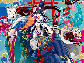 阴阳师双11店铺设计