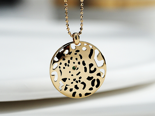 豹子牌项链 珠宝摄影