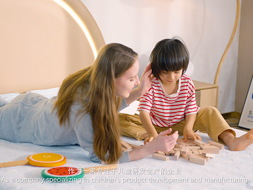 《高作斯GaoKaSi》儿童护脊床垫品牌宣传片｜鲸跃