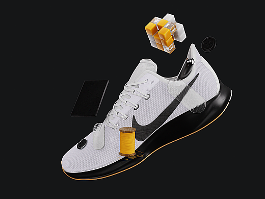 鞋（個人主頁-ZNjQ4MTkyNTI=） - 其他三維 - 站酷設(shè)計師我不是小弟原創(chuàng)素材 - 站酷ZCOOL