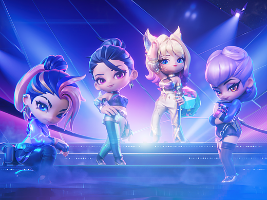 Teamfight Tactics Chibi K/DA Music Videos