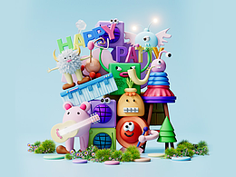 《Monsters' Concert》小怪兽们的音乐会