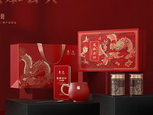 故宫食品×御花园 ｜ 龙举云兴·人参蜜膏