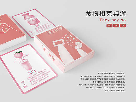 【板绘桌游】关于食物相克的桌游 - They Say So - 