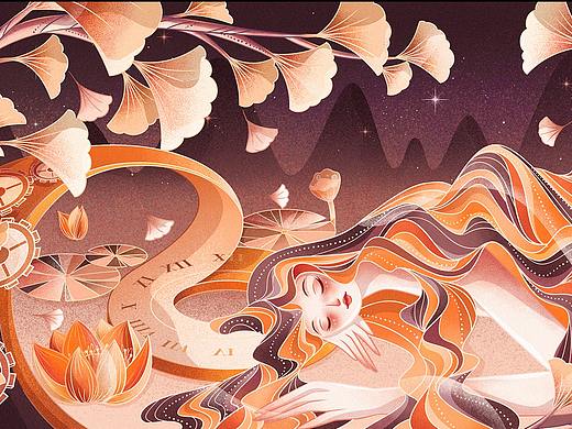 入夢（個人主頁-ZNjY1ODYwMjQ=） - 商業(yè)插畫 - 站酷設計師黃大開心原創(chuàng)素材 - 站酷ZCOOL