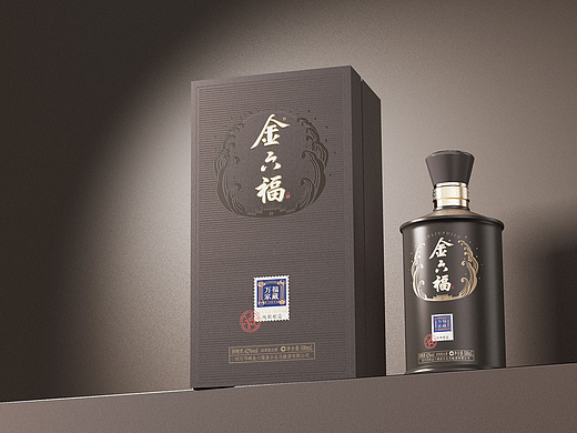 「白酒包装」 金六福酒·福藏万家