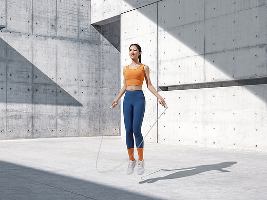 同方好体知智能跳绳拍摄