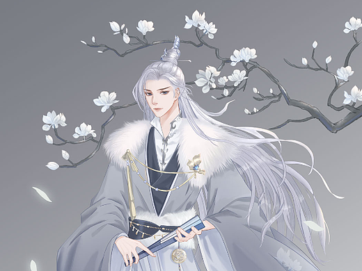 陌上人如玉 公子世无双（个人主页-ZNjcyNzQ3MDA=） - 创作习作 - 站酷设计师绘嘟嘟原创素材 - 站酷ZCOOL