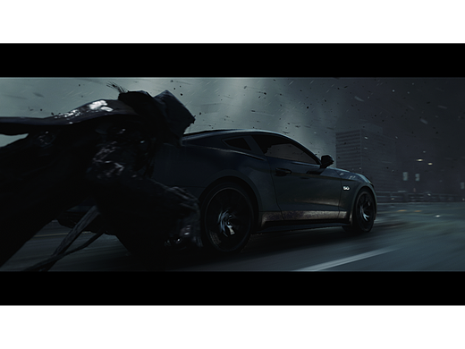 【UE5短片】雨落狂流之暗