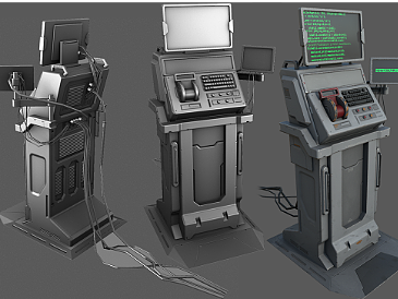 终端机设备（个人主页-ZNjQzMTE5MDQ=） - 机械/交通 - 站酷设计师LingYun_Jiang原创素材 - 站酷ZCOOL