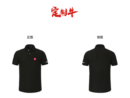 运动文旅团建polo刺绣 x 定制牛出品