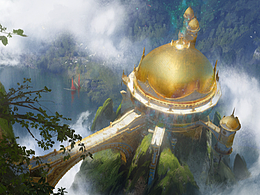 原画概念设计作品——天上国度（Part2）