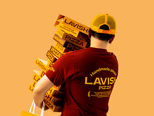 设计分享/ Lavish Pizza 峰盛比薩