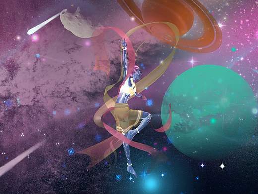 舞女（3D角色）设计制作