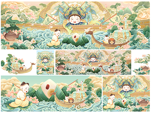 端午节KV设计|包装设计