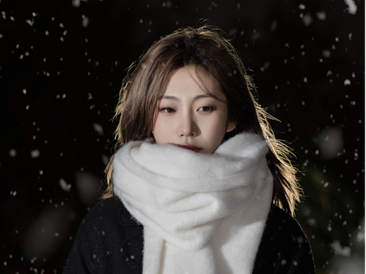 冬日氛围感｜雪景人像写真