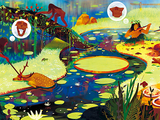 少儿科普百科全书插画（一）