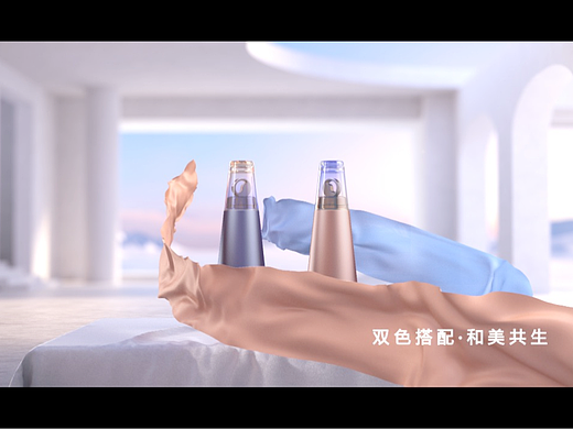 哈尔斯控糖水杯CG动画视频