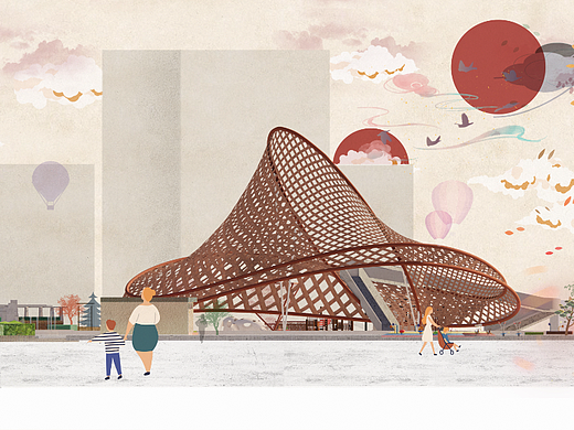 Students' works | 景观设计-练习作品01