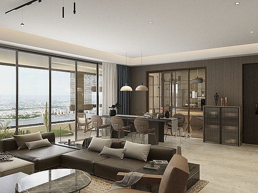 2022下半年家装落地项目展示——重庆渝北大平层