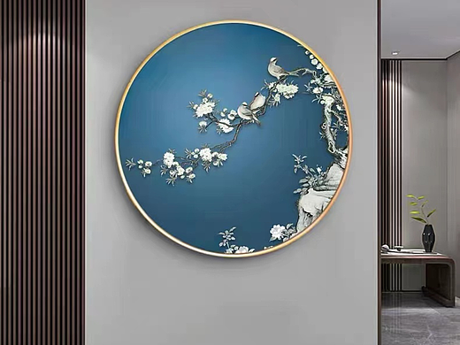 软装挂画定制厂家—肌理画 