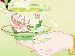 幸福有時(shí)候是一杯清茶，畫著畫聽著窗外的雨聲...