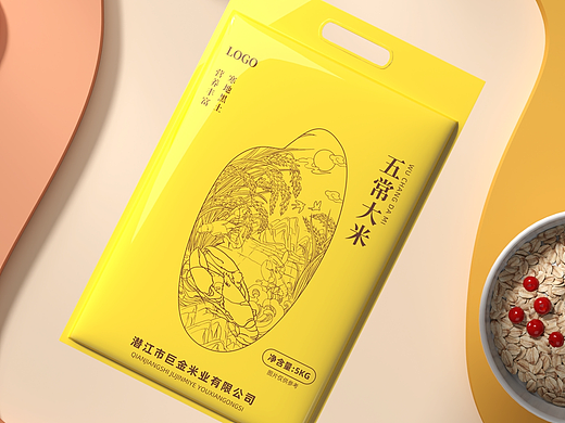五常大米包装设计｜原创