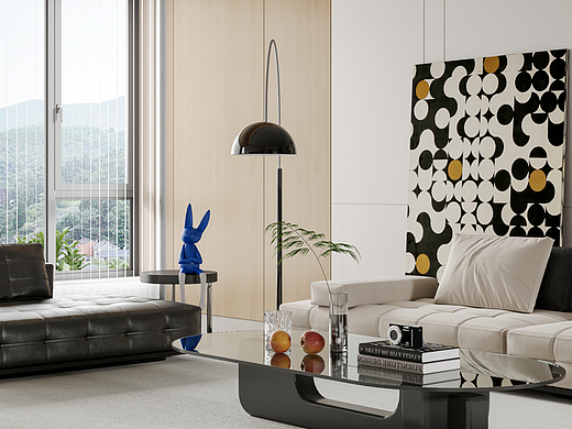 君悦城 | 效果图表现 - 现代极简