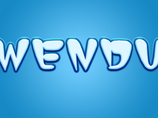 字体效果制作-水滴、卡通、珍珠装饰、霓虹灯、3D立体