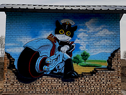 振兴乡村文化墙农业园儿童体验园教育研学墙绘彩绘壁画