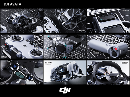 -DJI AVATA- 无人机 产品视觉表现