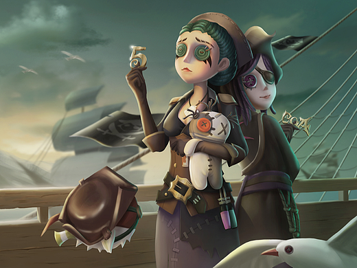 第五人格同人画-第五海盗