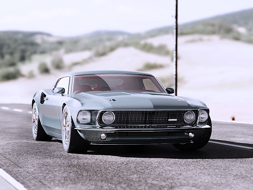 1969年野马MASTER FORST CGI