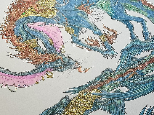 2024.04.17毣柞山海-北山经-丹熏山-耳鼠