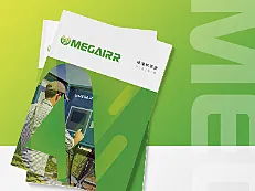 MEGAIRR喷灌机宣传册设计