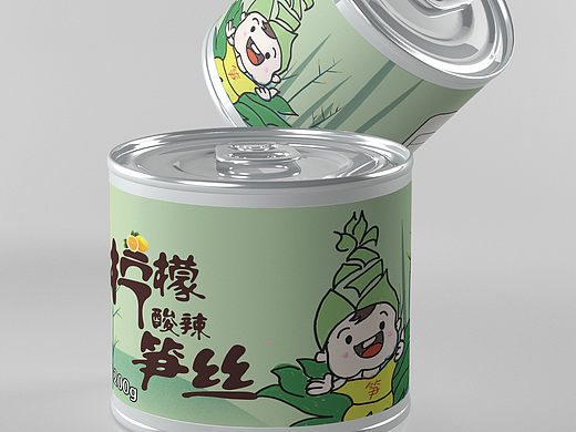 不干胶设计包装罐设计合集