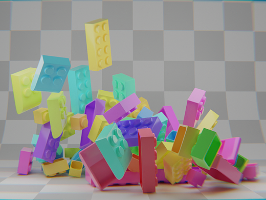 blender——砖块哗啦啦